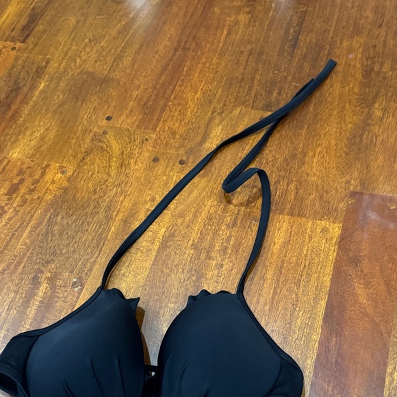 Victorias Secret Sexy Push-Up Black Halter Bikini Top size 36C - Picture 5 of 9